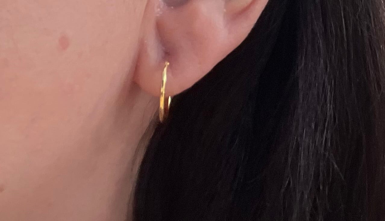 Customer photo review of Pendientes Aretes