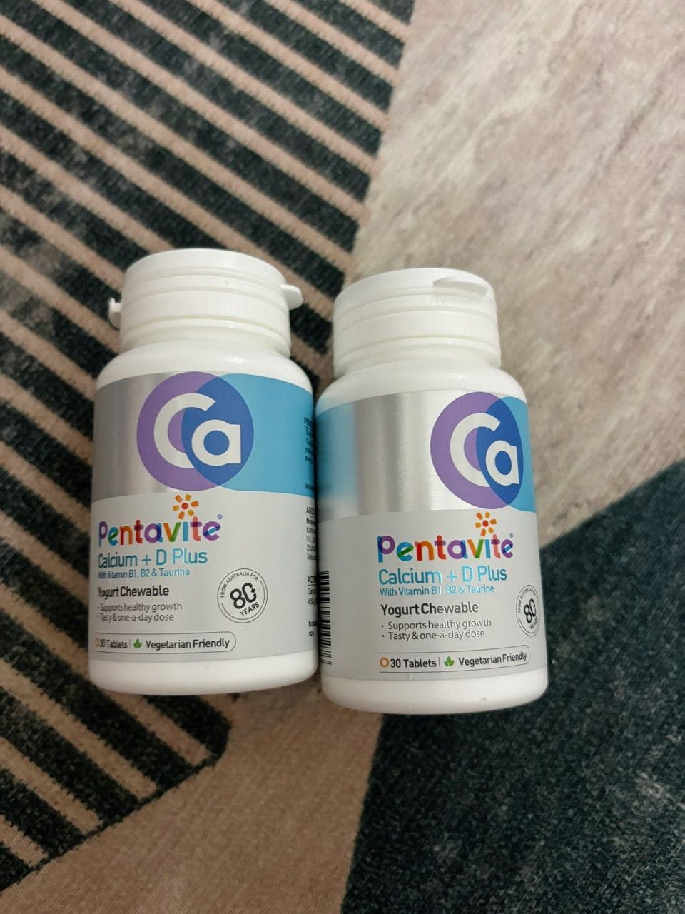 Customer photo review of Calcium, Vitamin B1, B2, Vitamin D3 & Taurine Milk Chewable Tablet