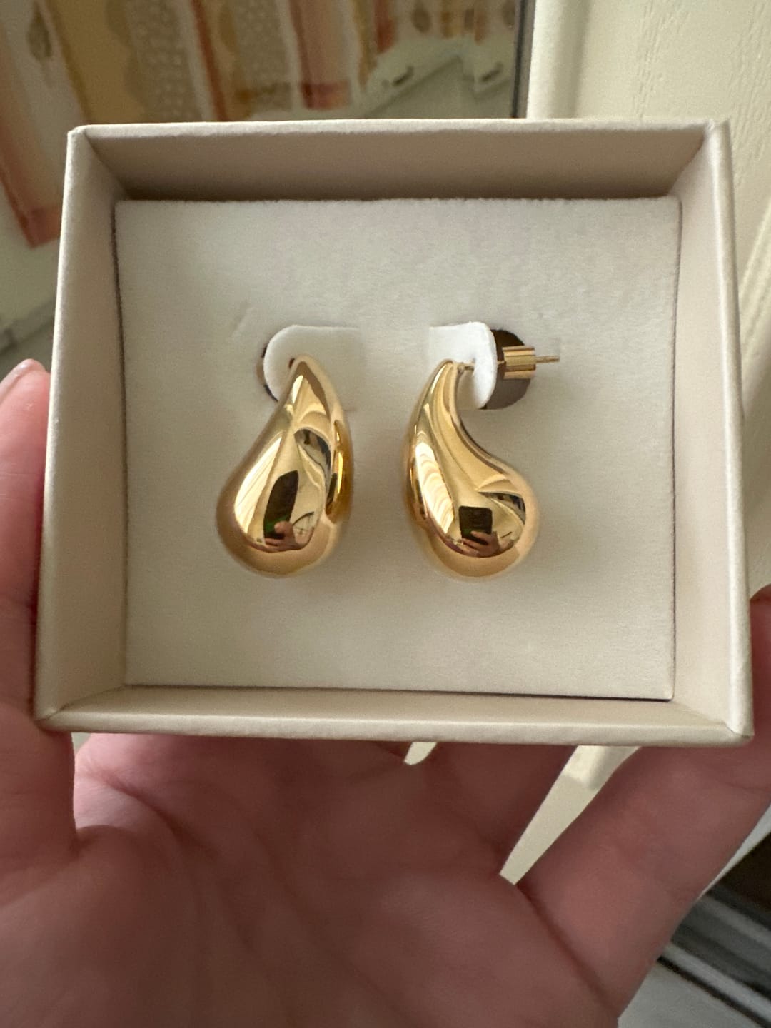 Customer photo review of Britt Earrings