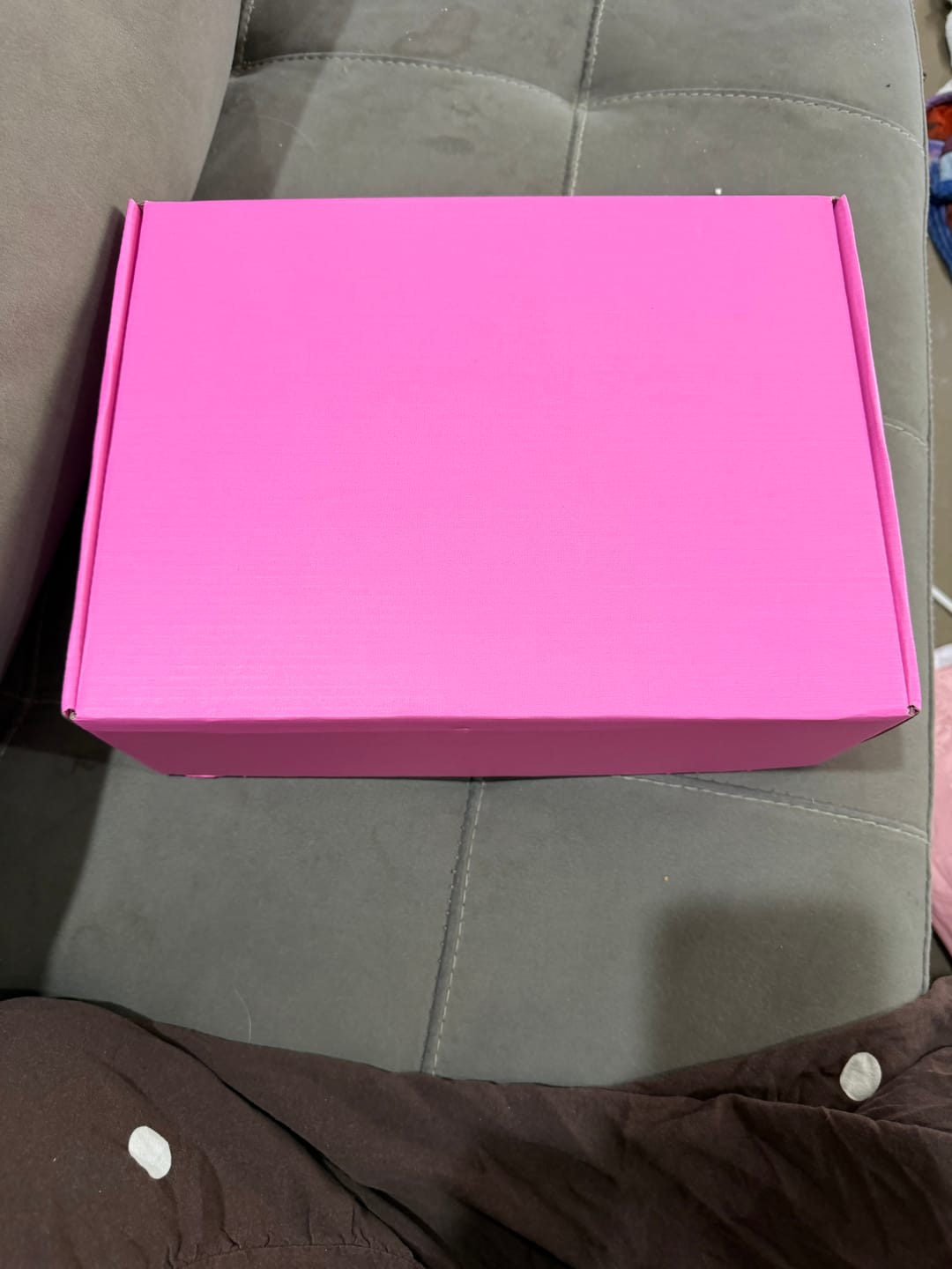 Customer photo review of Small Blind Book Box 📚✨