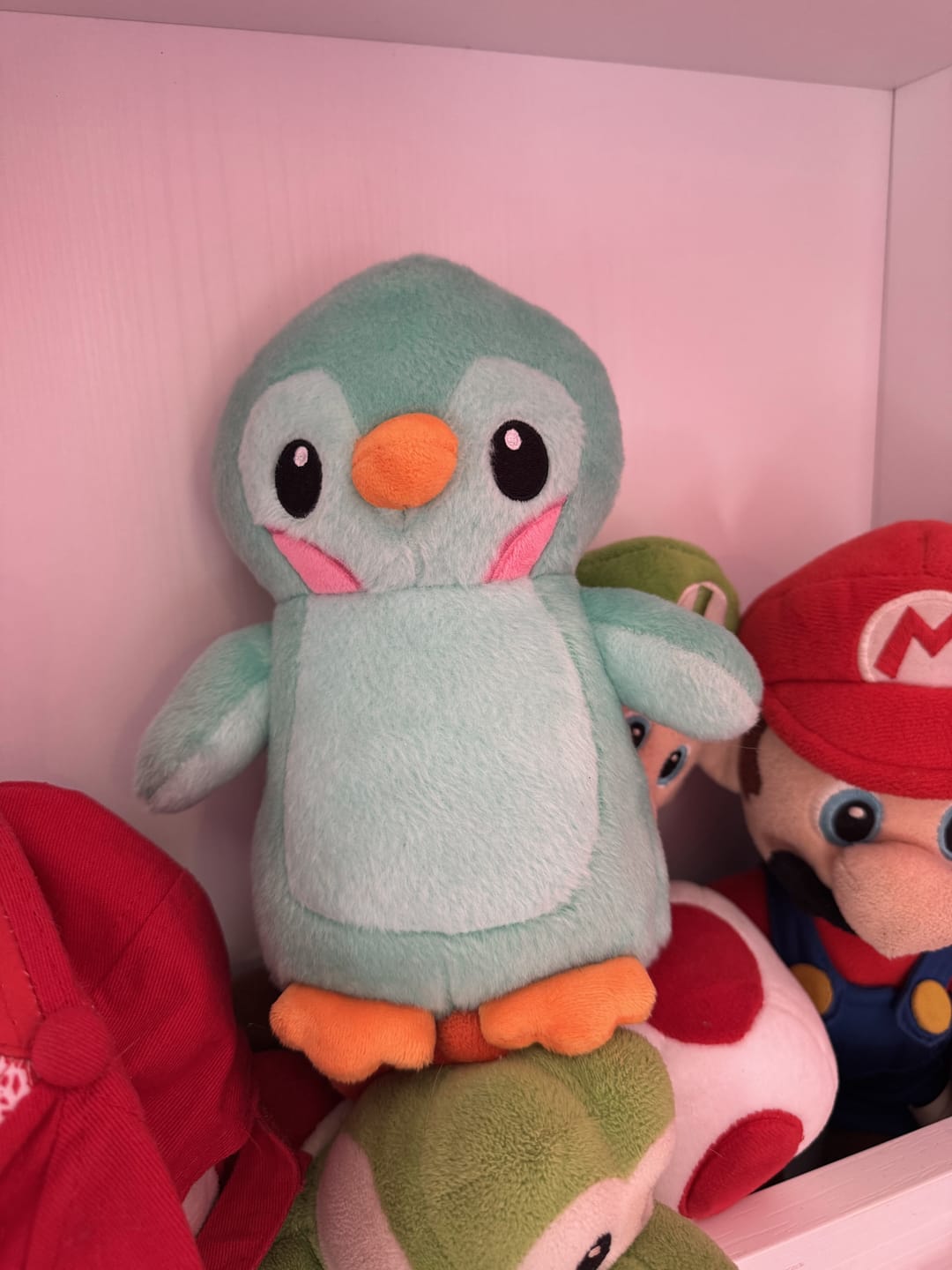 Customer photo review of Peluche Pinta en la oscuridad