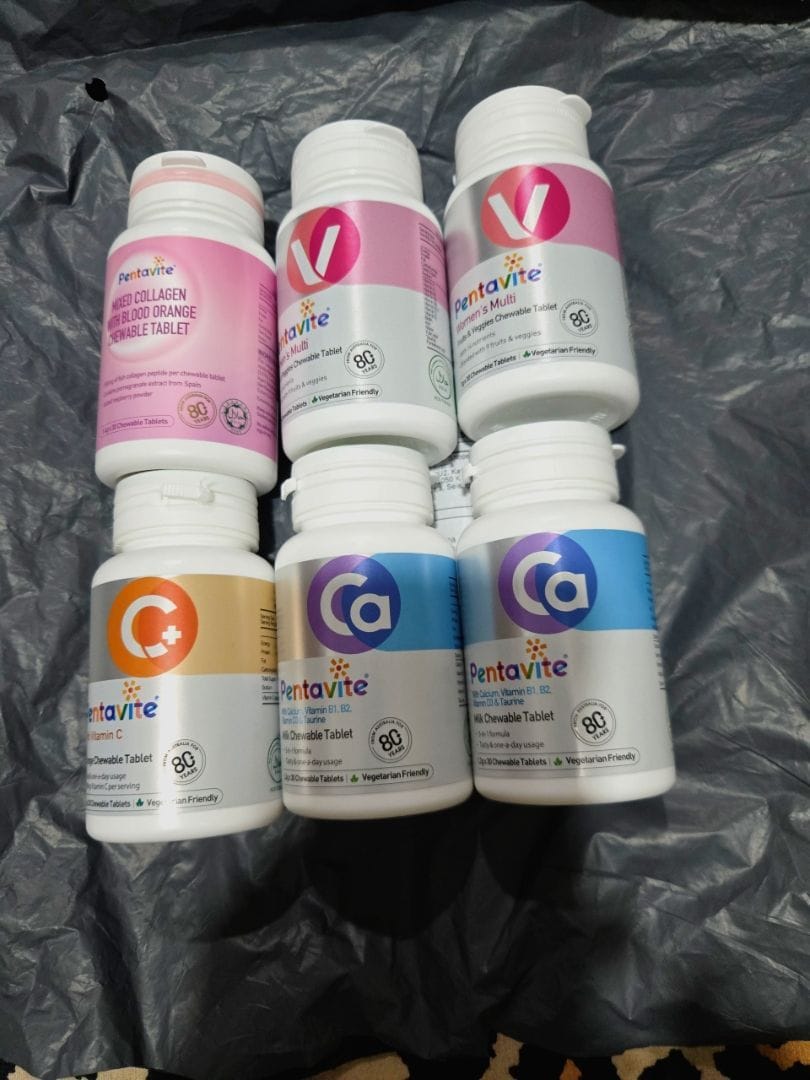 Customer photo review of Bubbly B Plus  Lemon Chewable Tablet