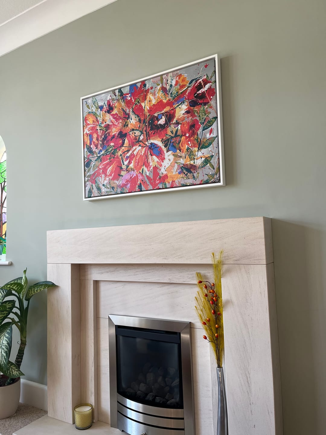 Customer photo review of Beatrice Canvas Print