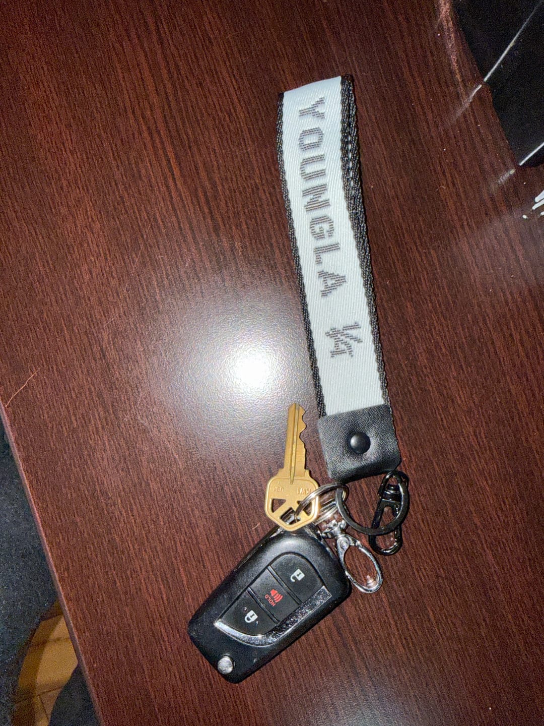 Customer photo review of 933 YoungLA Keychains