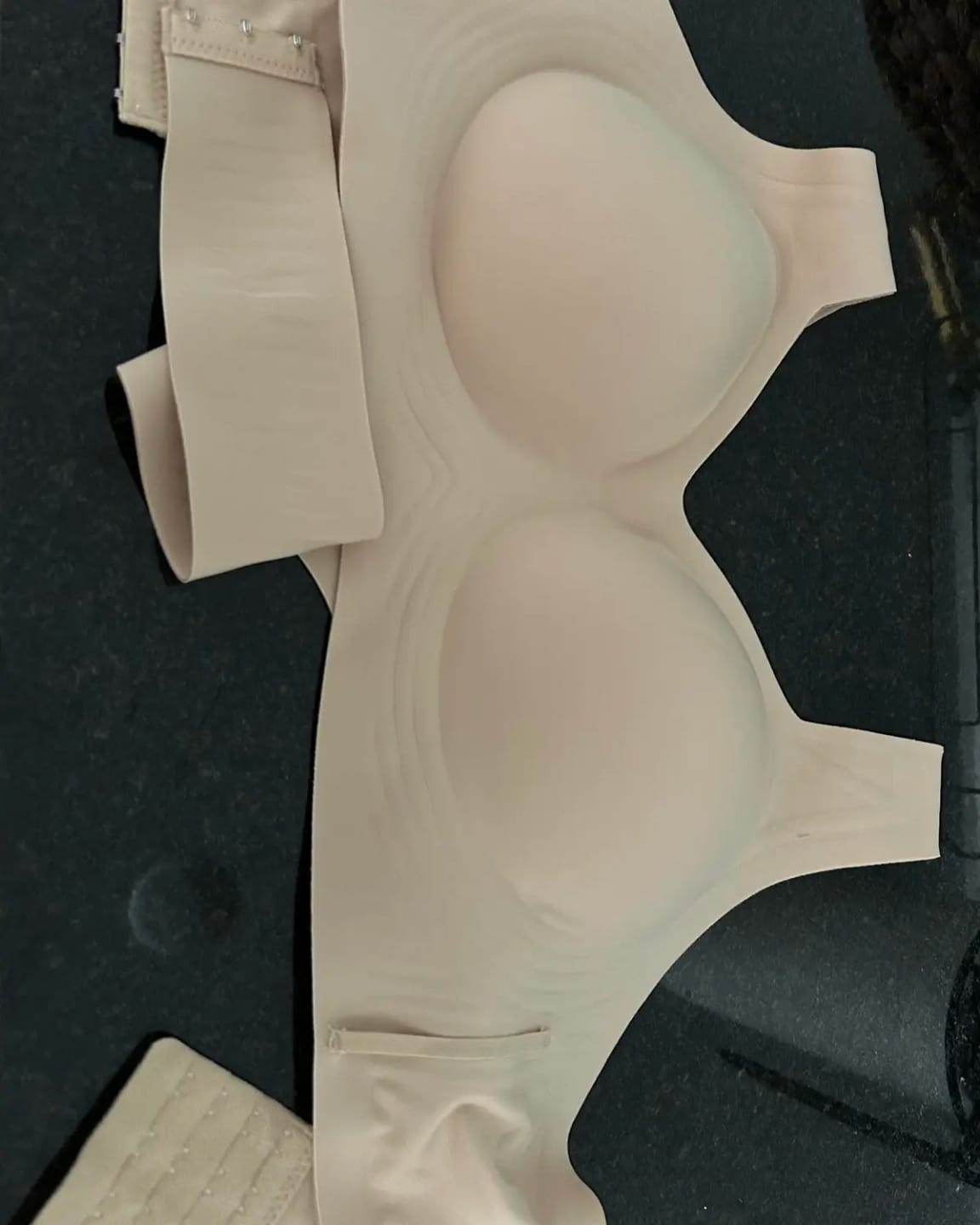 Customer photo review of Cross Back Front Closure Wireless Posture Support Bra