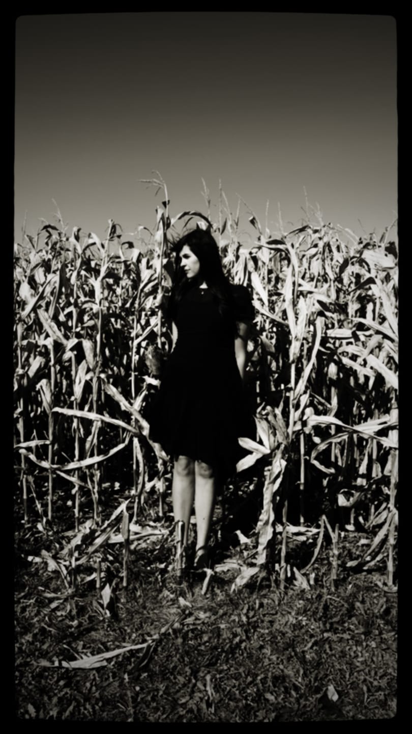 Customer photo review of The Whisper Dress - Black
