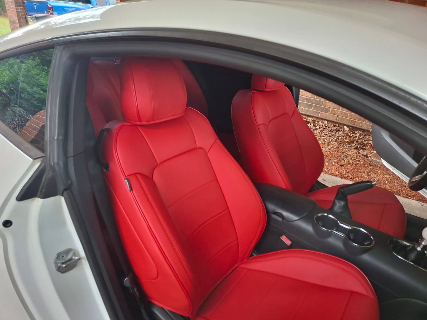 Customer photo review of 2015-23 Ford Mustang S550 Coupe Leather Seat Covers