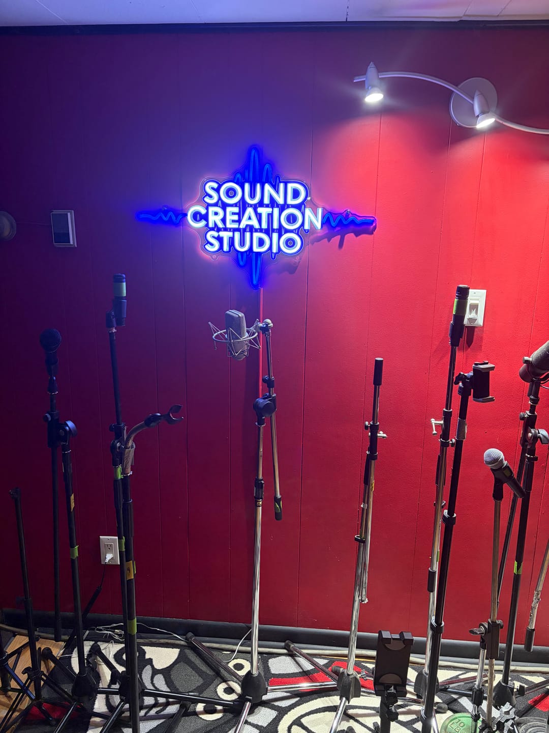 Customer photo review of Sound Creation Studio | LED Neon Sign