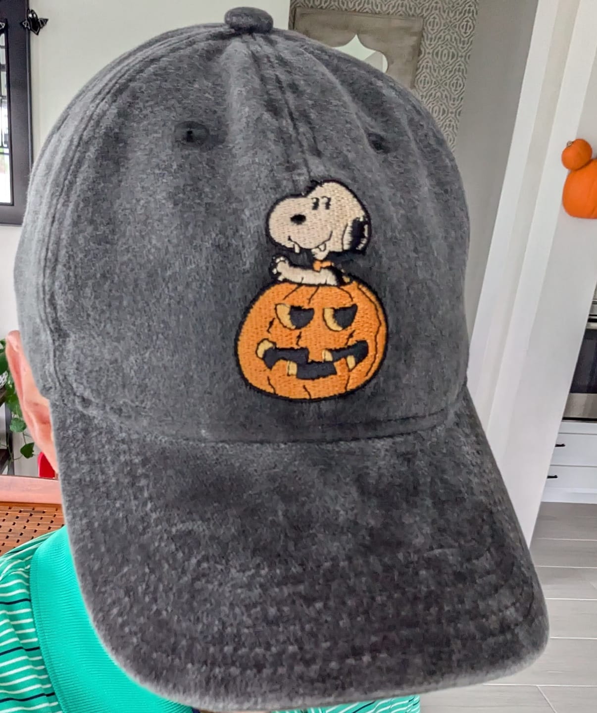 Customer photo review of Peanuts "Boo!" – Dad Hat