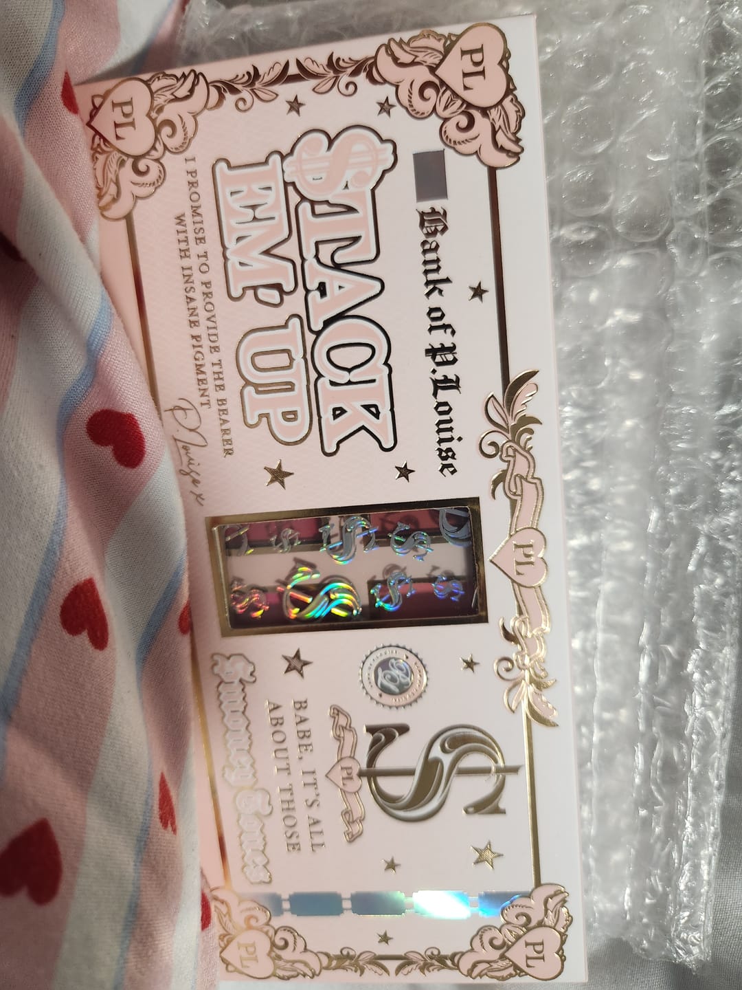 Customer photo review of Stack Em Up Palette - Smoney Tones