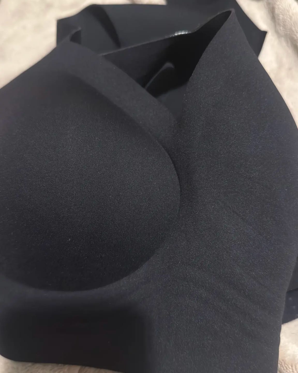 Customer photo review of Cross Back Front Closure Wireless Posture Support Bra