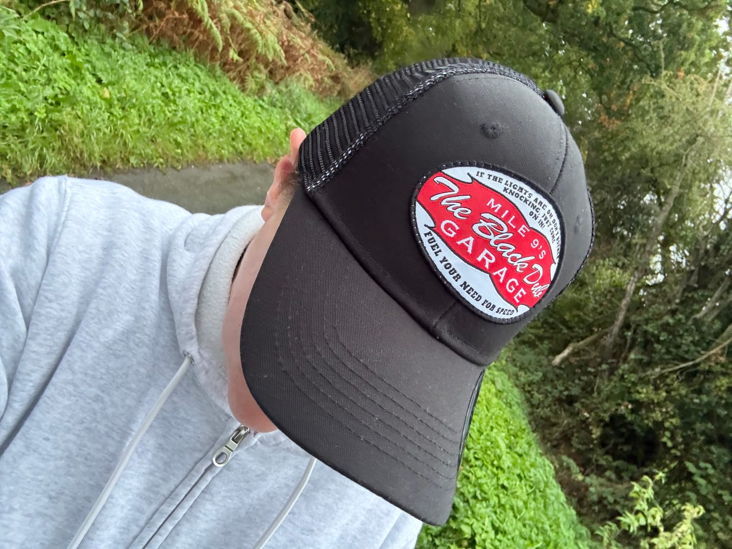 Customer photo review of The 'Original' Black Dub Garage Trucker Hat
