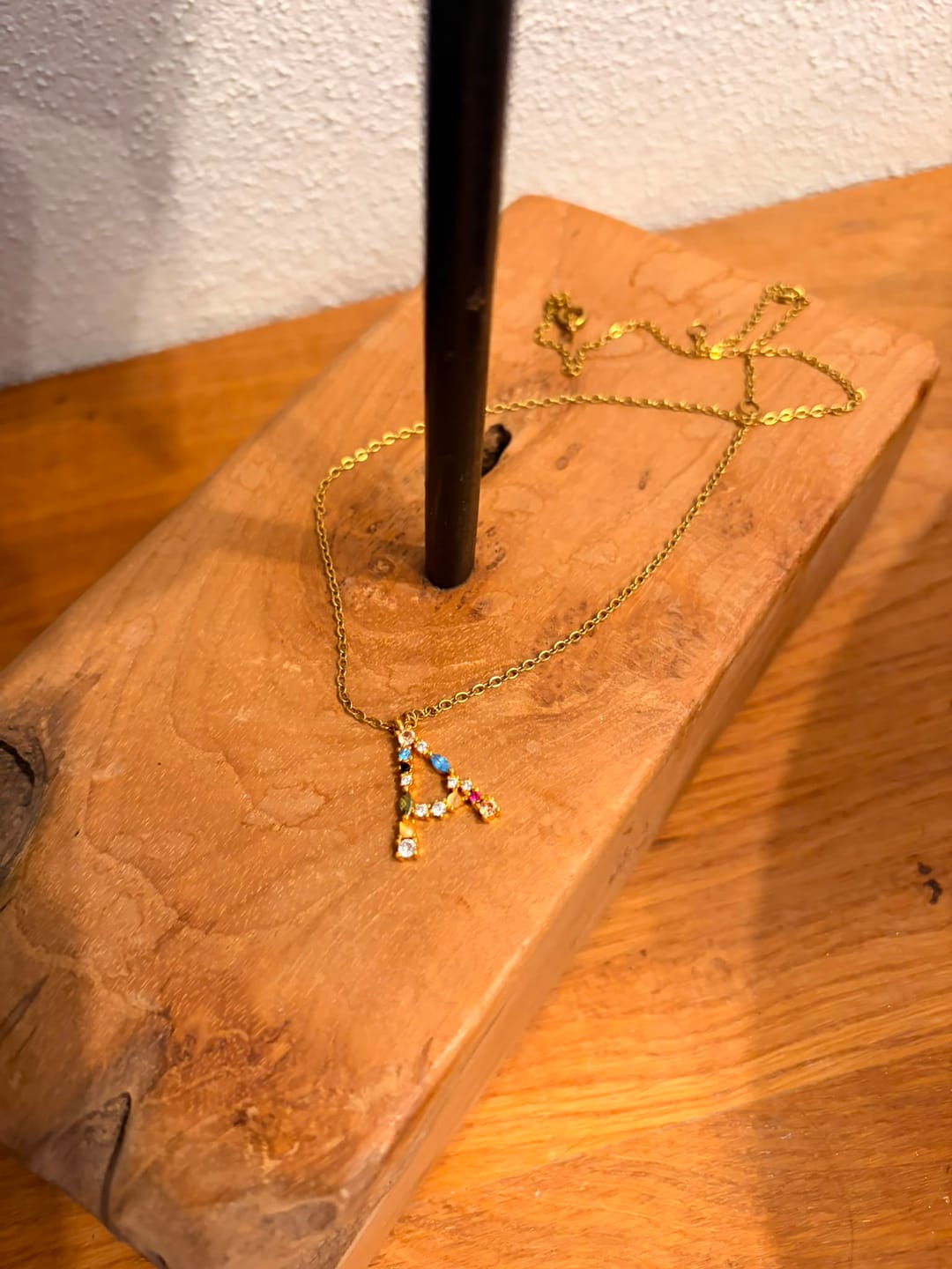 Customer photo review of Buchstaben Kette