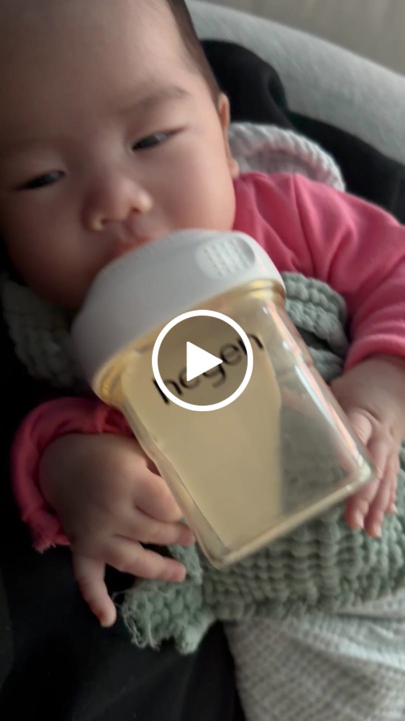 Customer video review of Hegen PPSU Baby Bottle Starter Kit (suitable for 0 to 6 months)