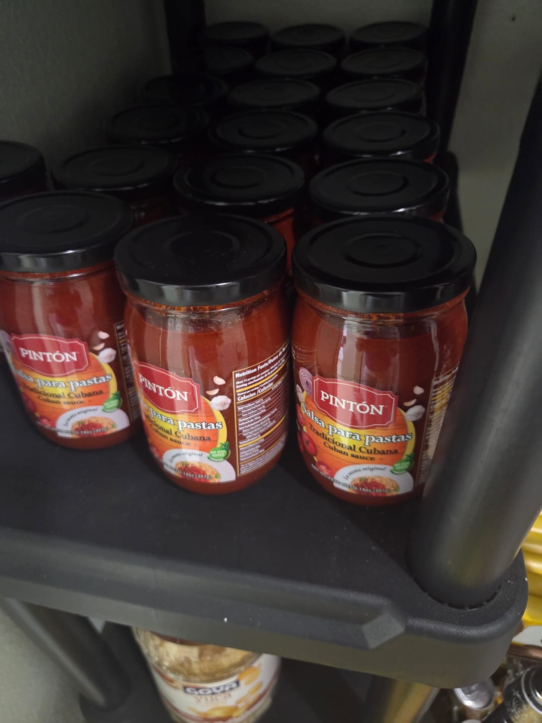 Customer photo review of Pasta Sauce - The Authentic Cuban Recipe Flavor Traditional (PACK 2)