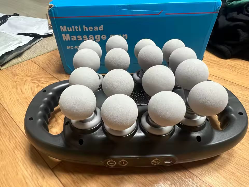Customer photo review of BestGod Deep Tissue Massager