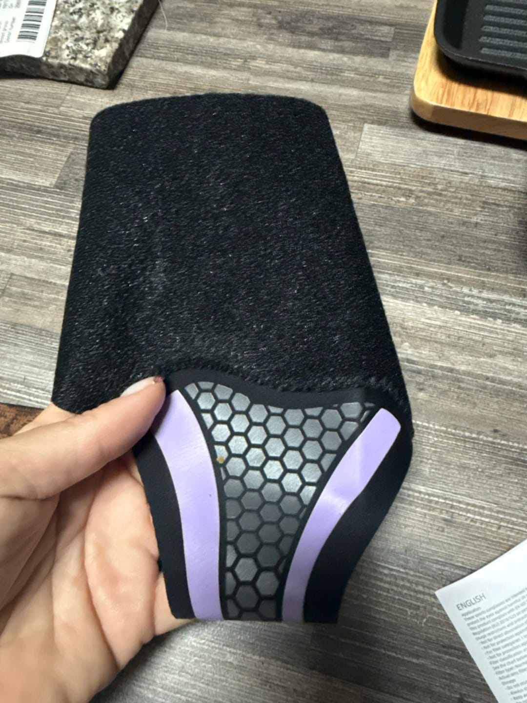 Customer photo review of Chevillère de maintien réglable Pillova