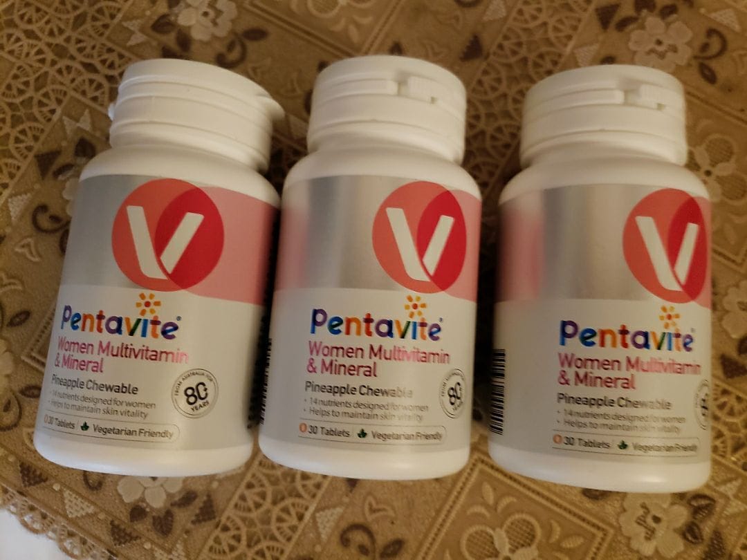 Customer photo review of Women’s Multi Fruits & Veggies Chewable Tablet