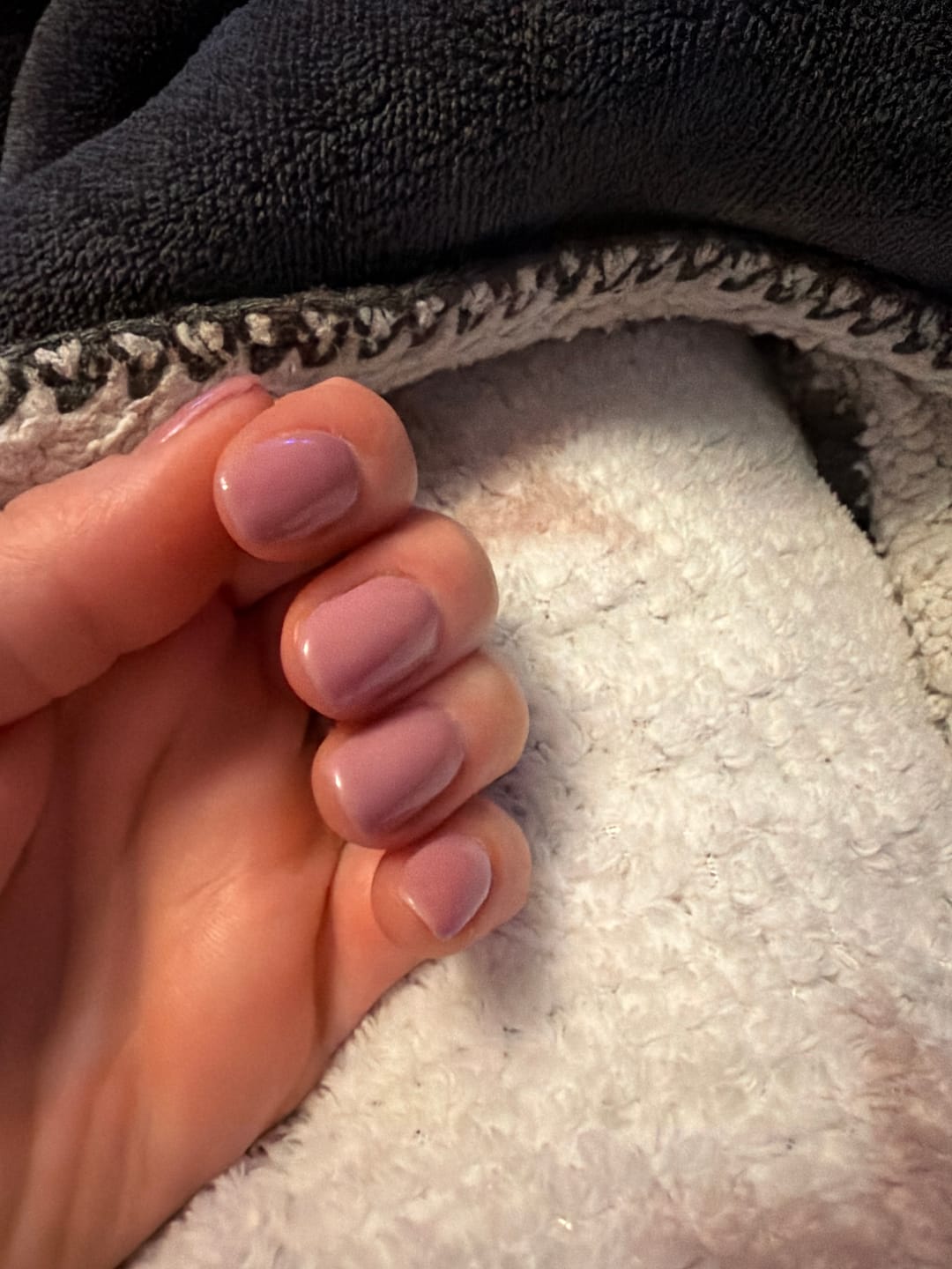 Customer photo review of Semilac Extend Care 5in1 817 Dirty Peach UV Gel Polish 11ml - Builder Gel in a Bottle