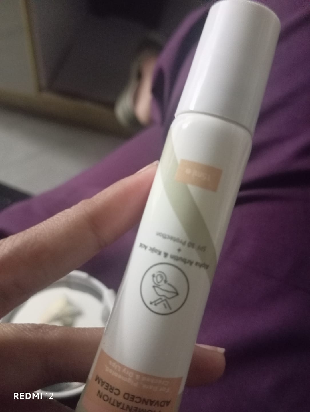 Customer photo review of Advance Lip Pigmentation Cream💋 + SPF 30 Protection🛡️