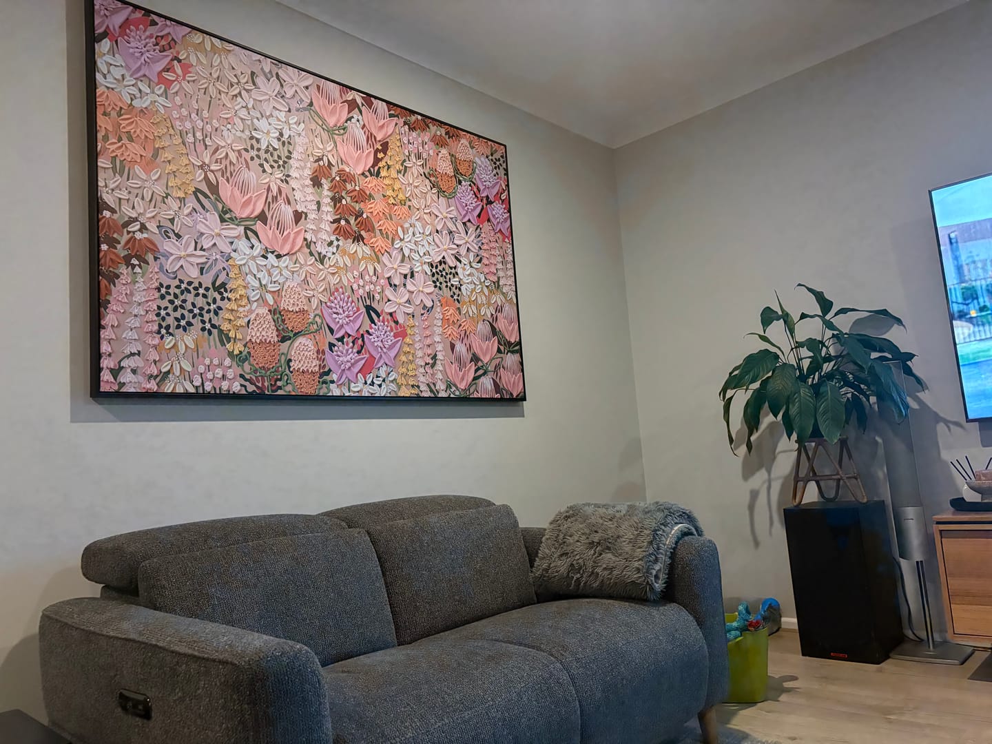 Customer photo review of Wild Child by Alex Mason | Framed Canvas Wall Art
