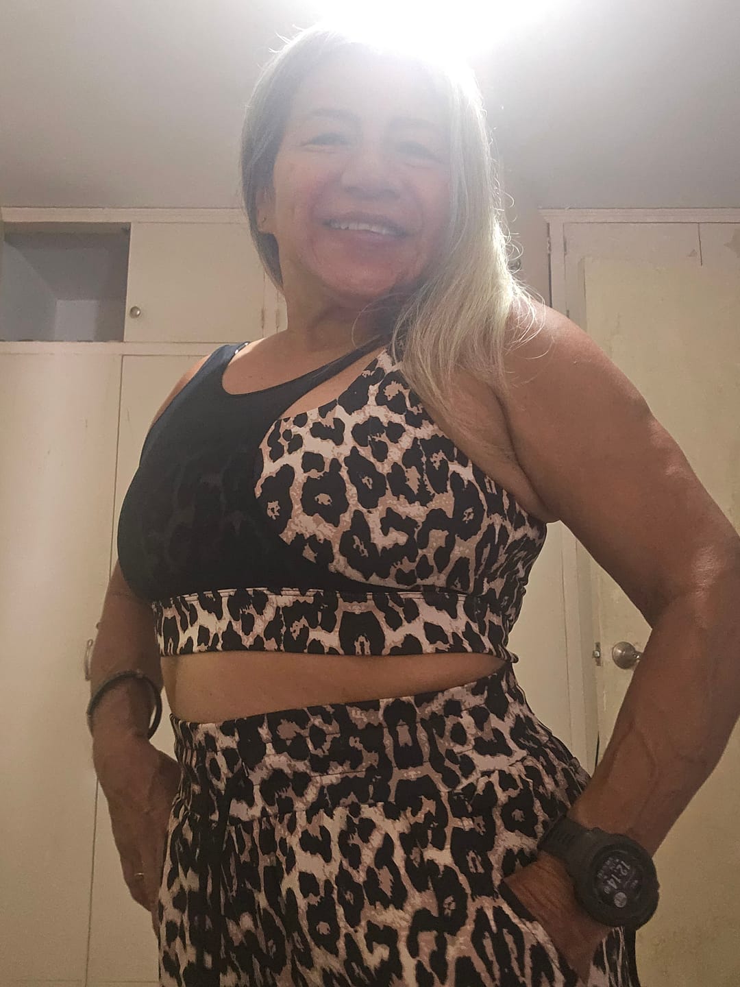 Customer photo review of Rock 'n' Roll Z-Lift Square Neck Bra With Mesh