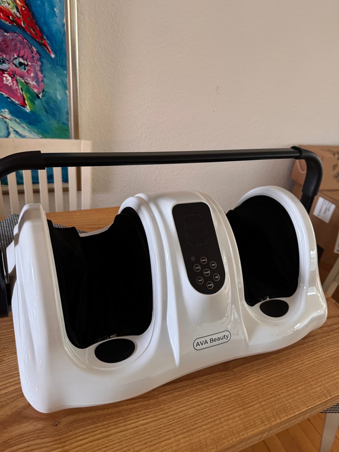 Customer photo review of Fod- og lægmassageapparat med fjernbetjening