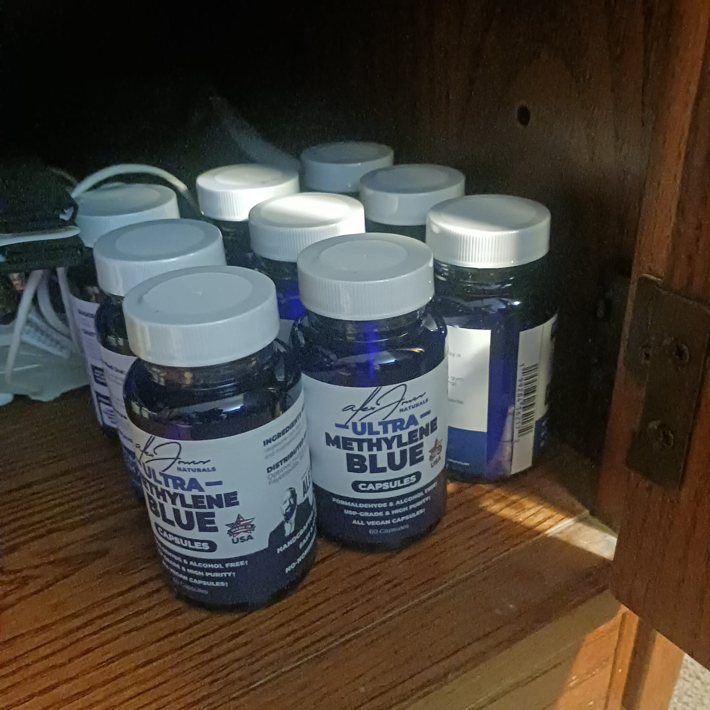Customer photo review of Ultra Methylene Blue Capsules (60 Capsules) (30 Servings)