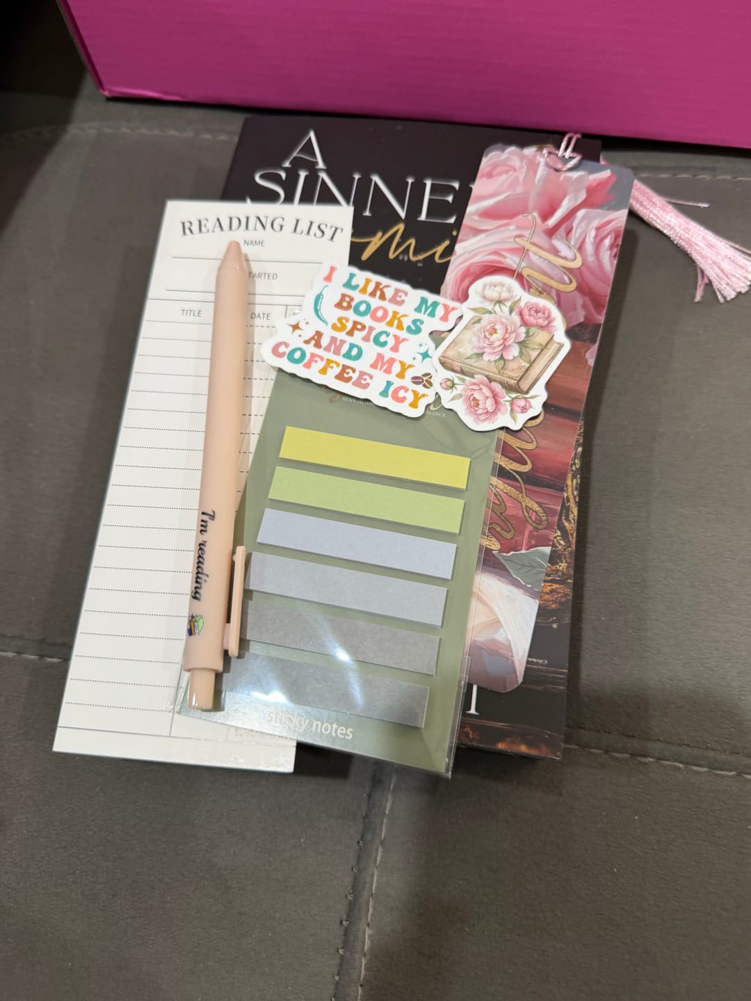 Customer photo review of Blind Date With A Book
