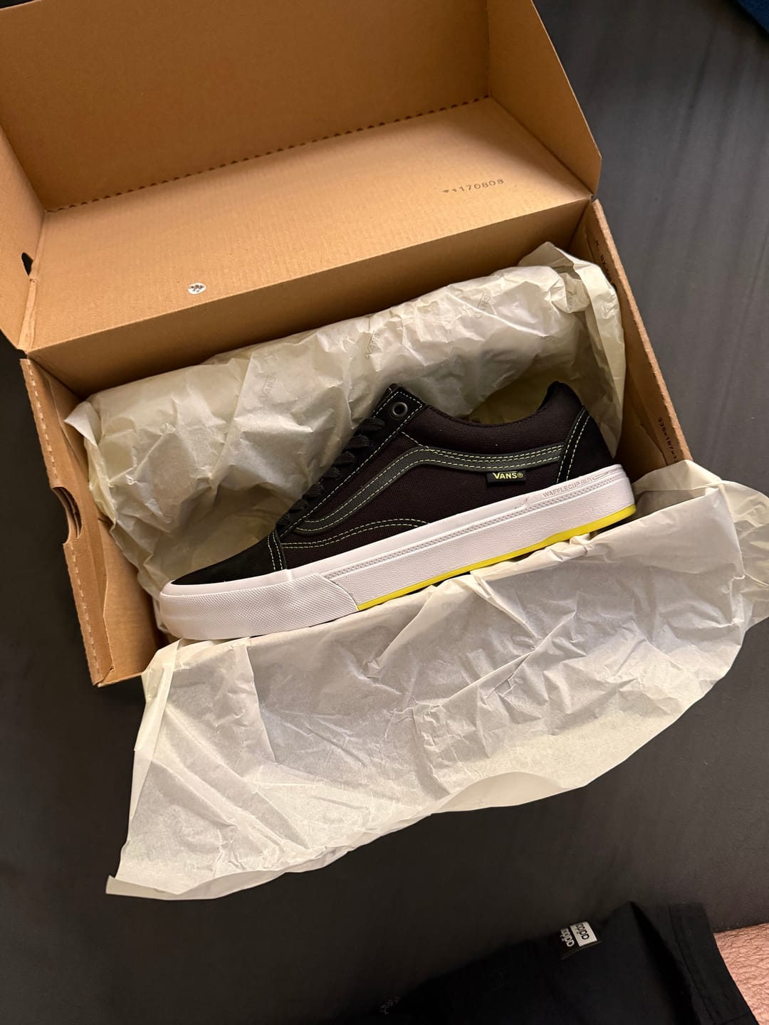 Customer photo review of Vans - Bmx Old Skool Black/Neon Yellow