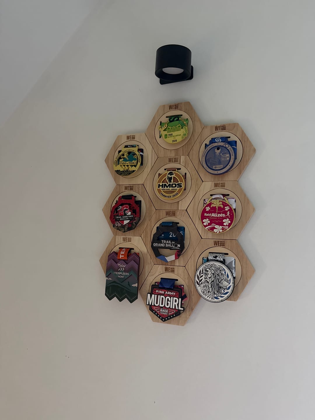 Customer photo review of Support Médaille Finisher