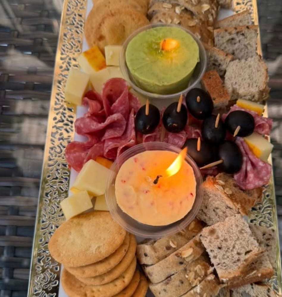 Customer photo review of El Arte de las Velas Comestibles