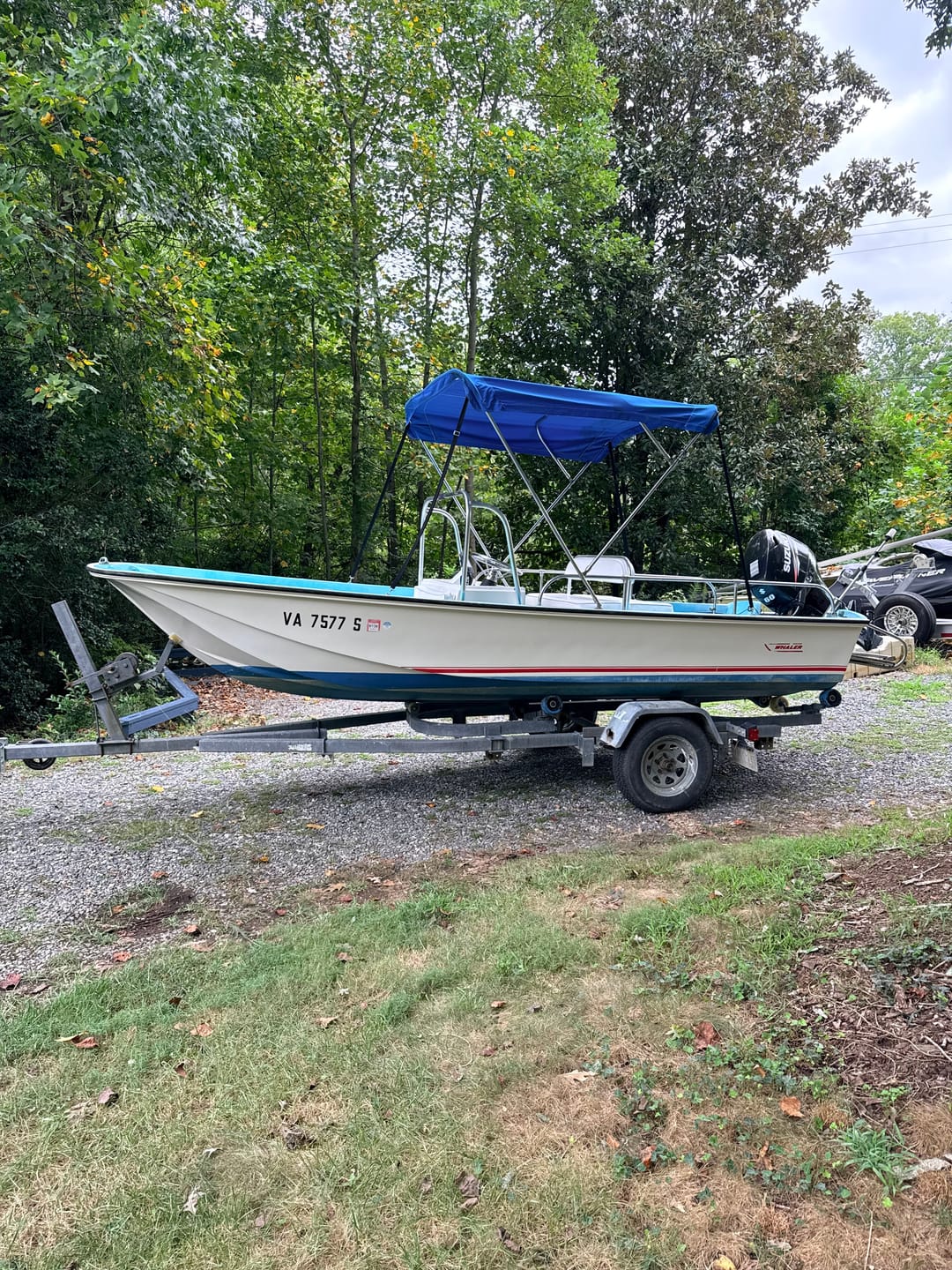 Customer photo review of Boston Whaler Classic Bow Light Internal Installation Parts *Not For Perko*