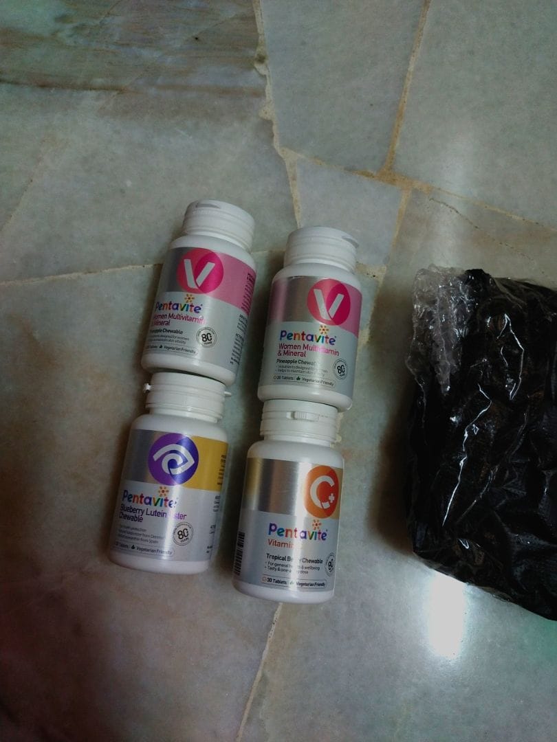 Customer photo review of Women’s Multi Fruits & Veggies Chewable Tablet