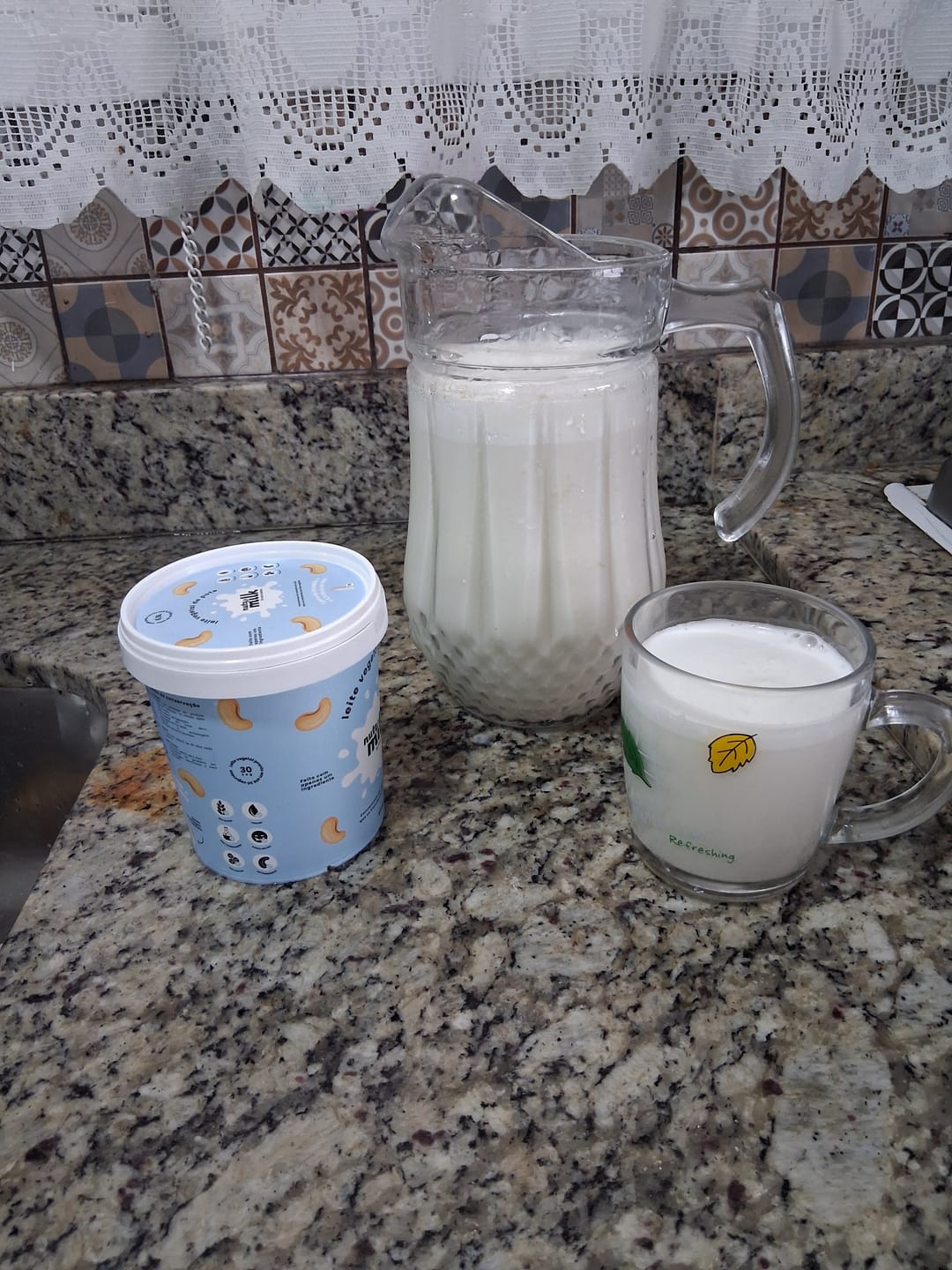 Customer photo review of Kit 3 Unidades: Leite Vegetal NutzMilk  19,5L - Concentrado de Castanha de Caju