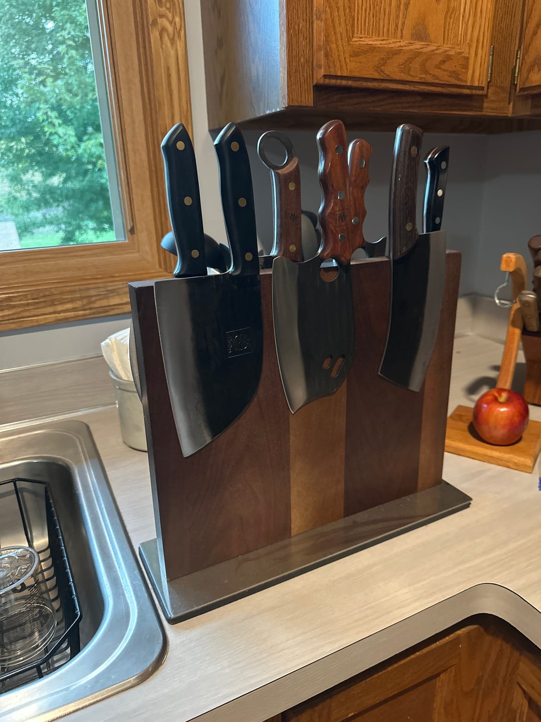 Customer photo review of Rhino 5.1" Chef Knife