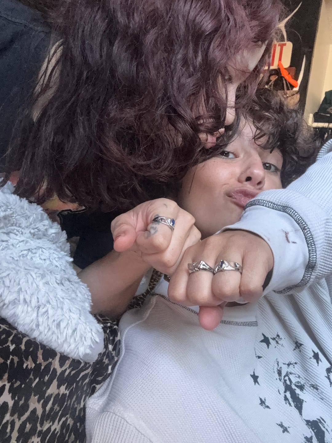 Customer photo review of BIRTHSTONE RINGS