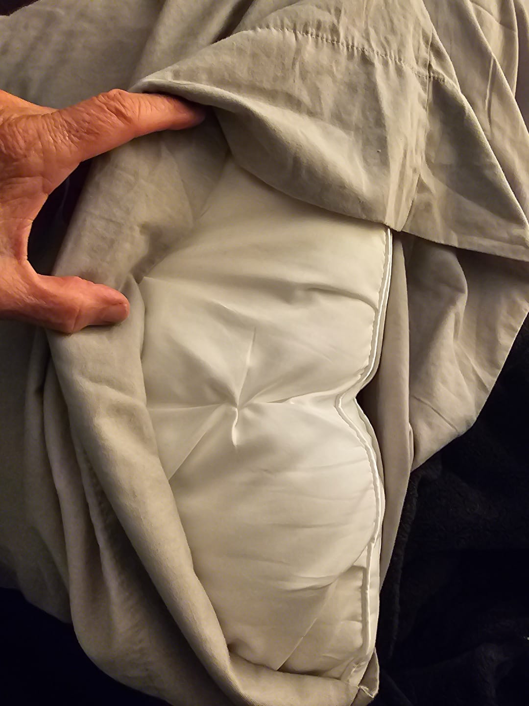 Customer photo review of Ploof Pillow