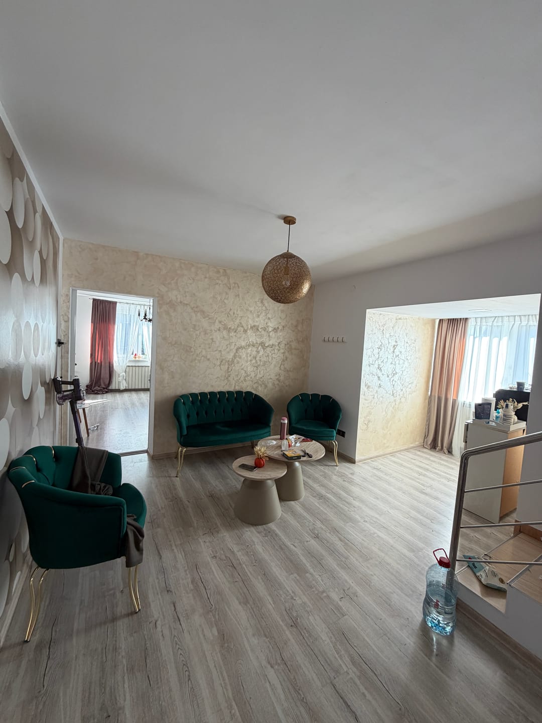 Customer photo review of Set 2 masute cafea ZURICH, bej cu efect de piatra travertin/casmir