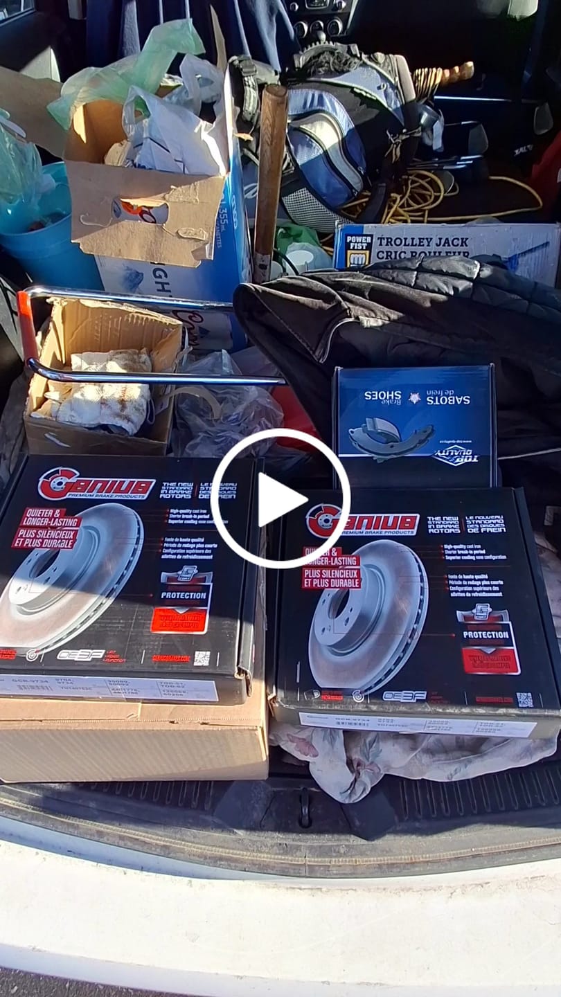 Customer video review of Rear Coated Brake Drum Shoes Kit For Toyota Corolla KGN-100033