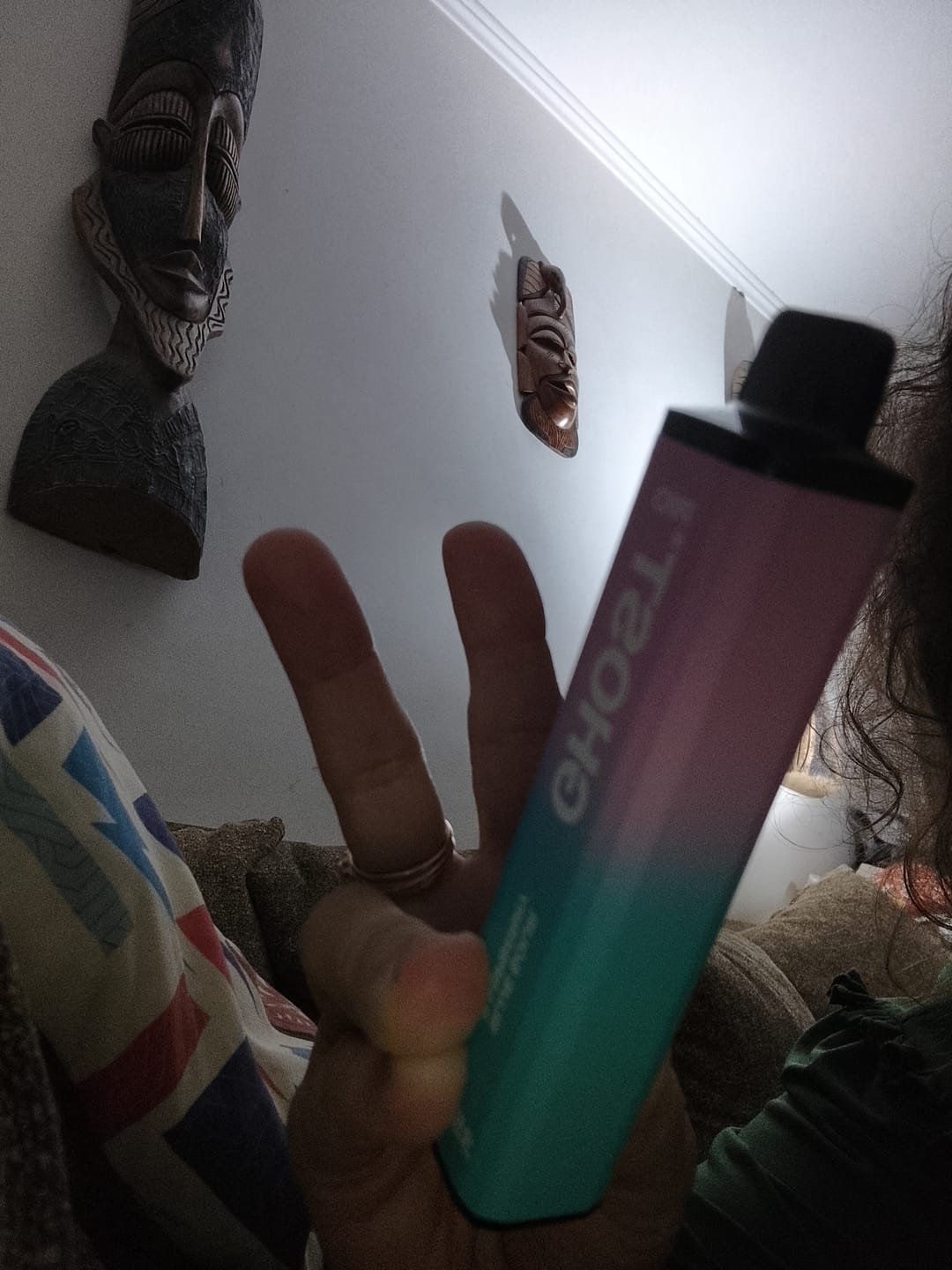 Customer photo review of Ghost Pro 3.5K Puffs | Vape Descartável Portugal 2% Nicotina