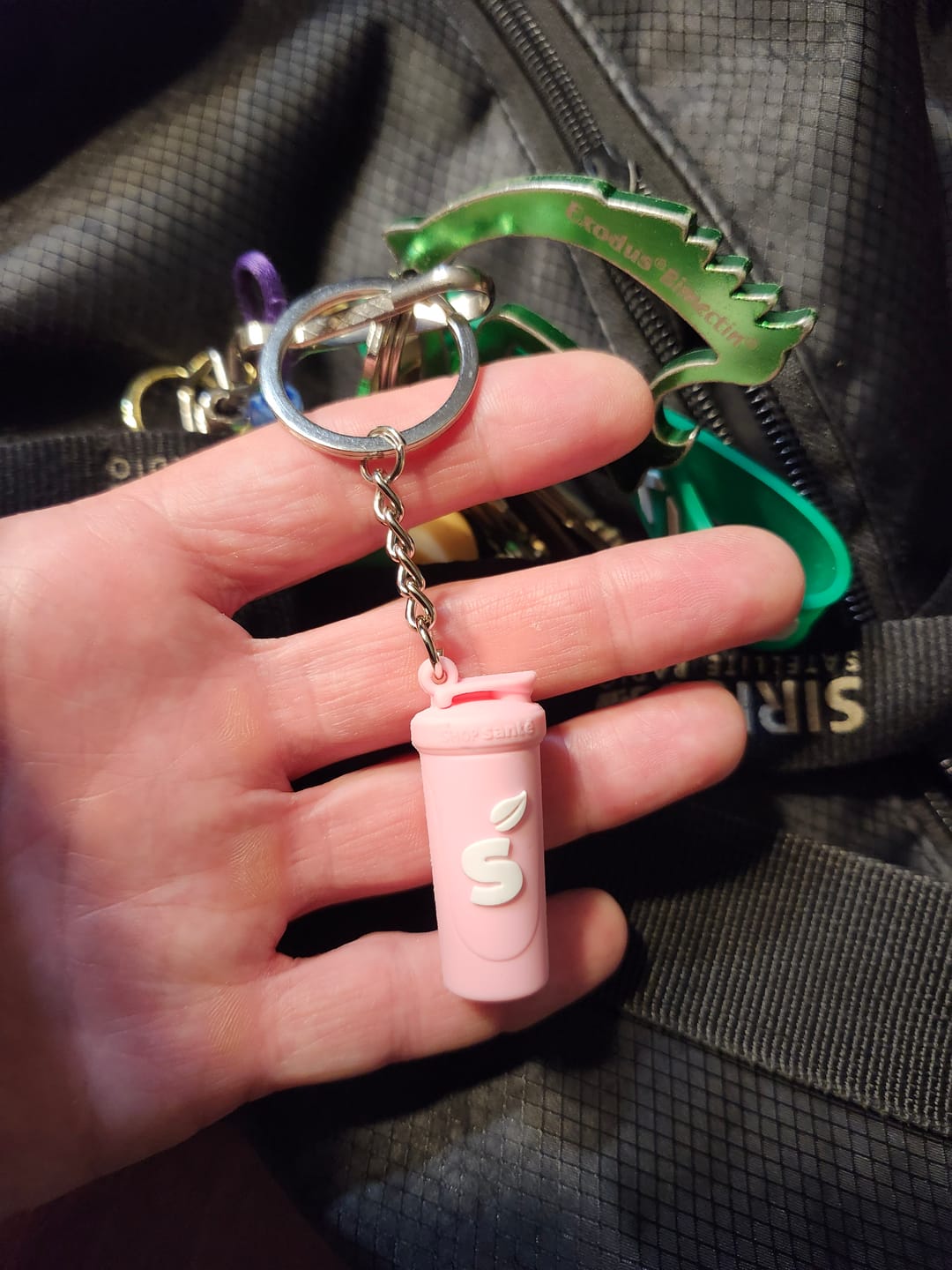 Customer photo review of Shop Santé - Mini Shaker Porte-Clé