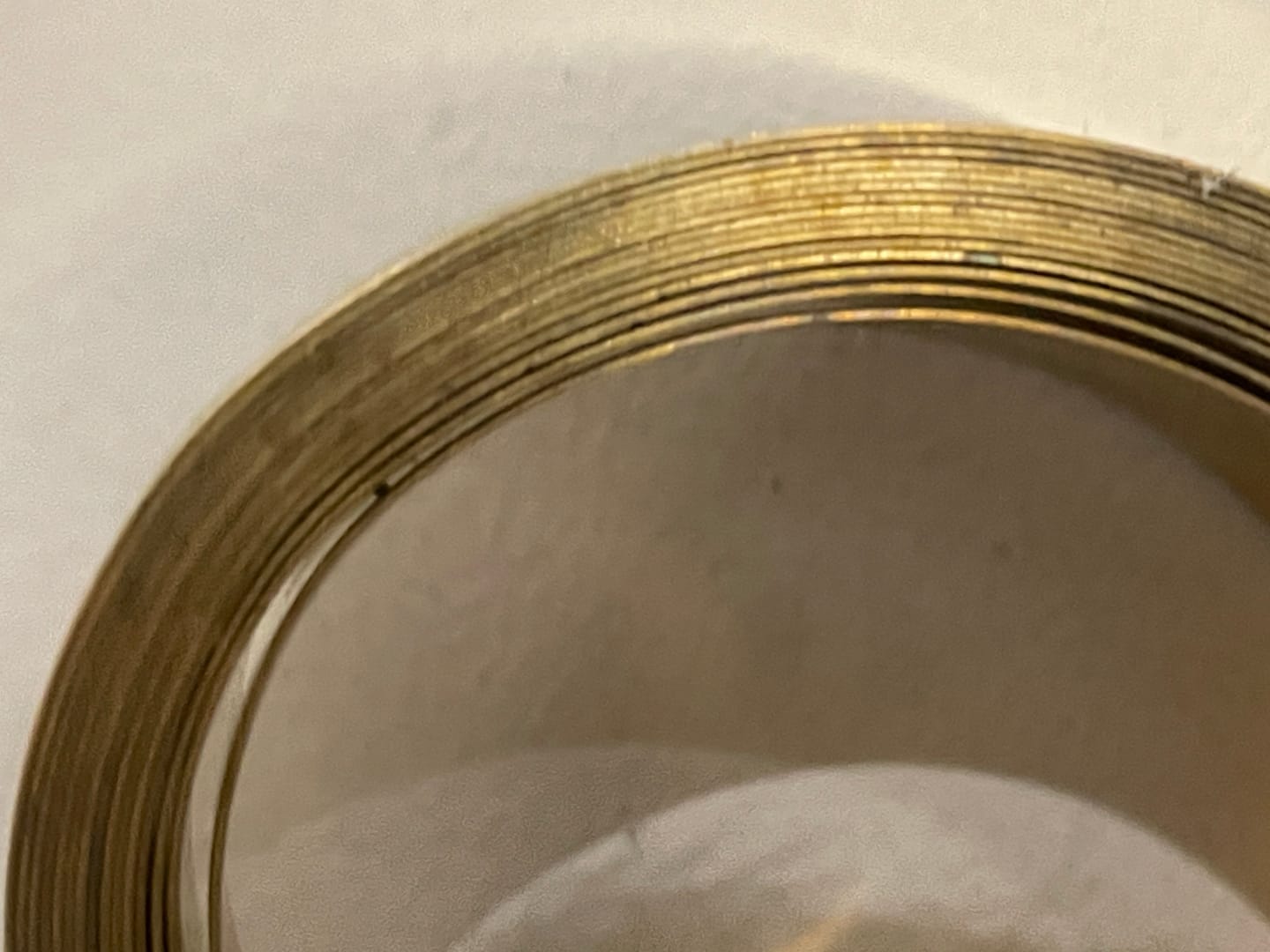 Customer photo review of Pure Brass Metal Strip – Vastu Remedy for South-West Cut & Earth Element Stability | Ideal for Floors, Walls & Structural Defects | 1 mm Thickness | 8-100 Ft Lengths