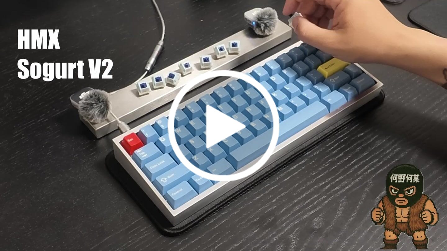 Customer video review of HMX Sogurt V2 Linear Switch Factory Lubed (10PCS)