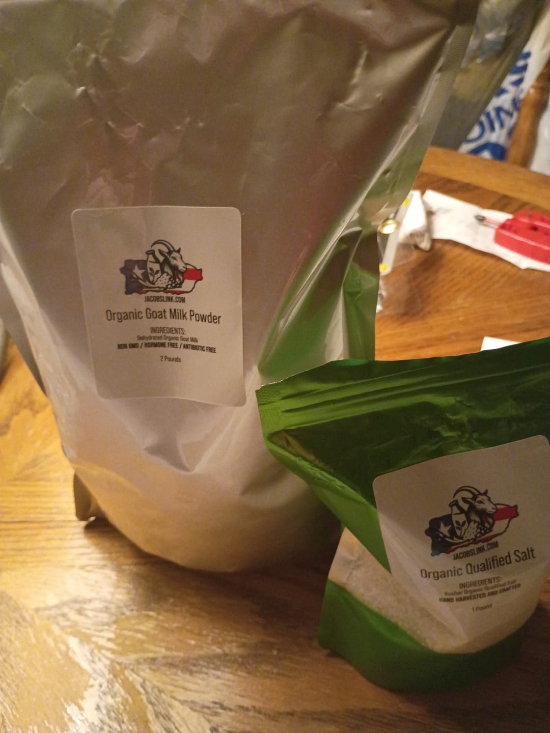 Customer photo review of Organic Goat Milk Powder