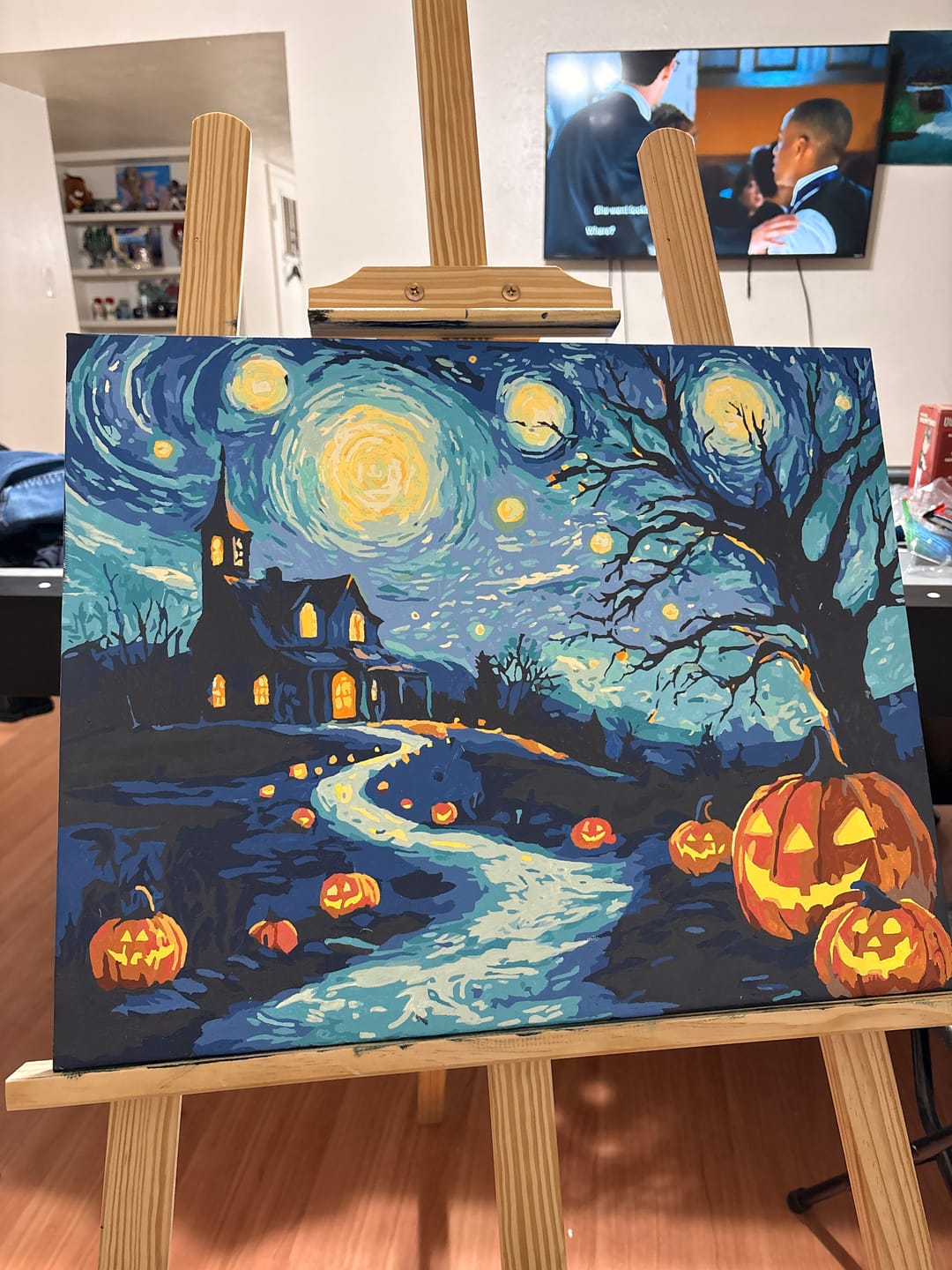 Customer photo review of Starry Night Halloween