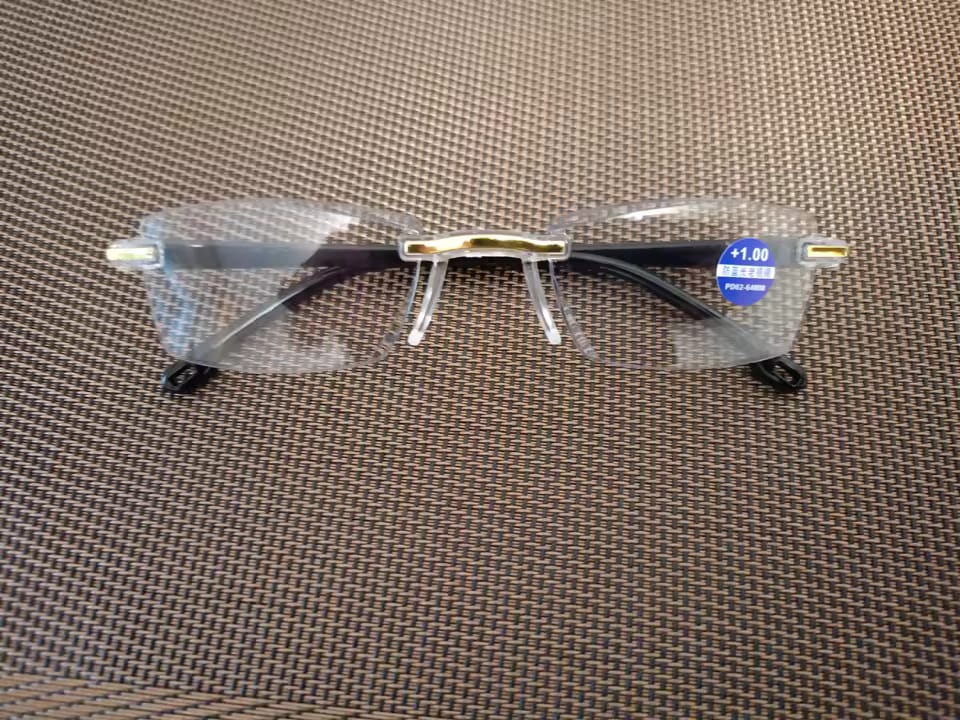 Customer photo review of Blue Light Blocking Glasses