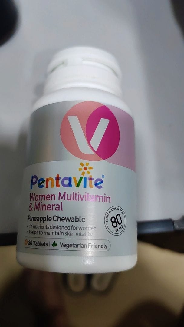 Customer photo review of Women’s Multi Fruits & Veggies Chewable Tablet