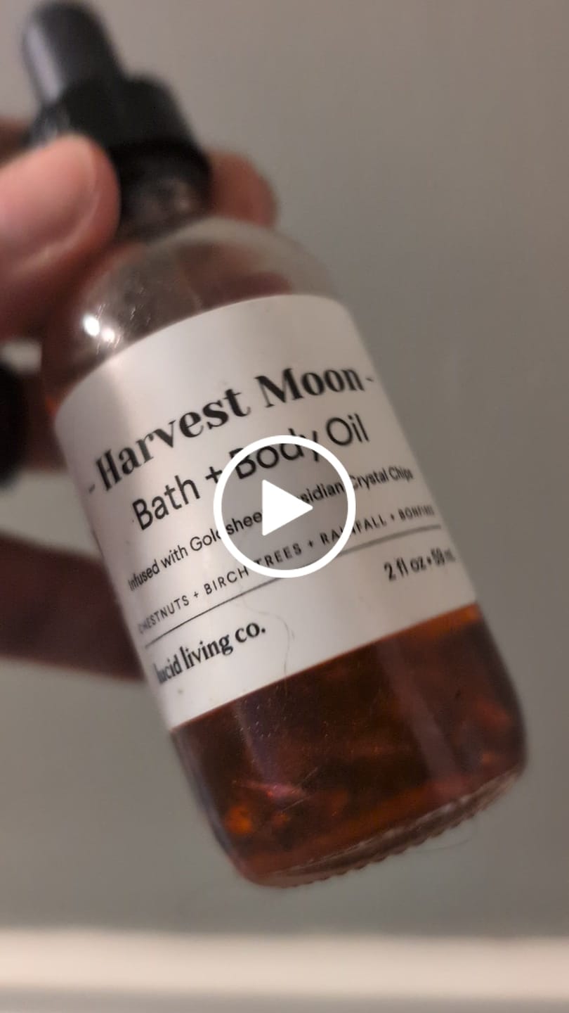Customer video review of Harvest Moon Body Oil