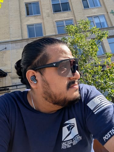 Mark P. wearing Trailvision maverick